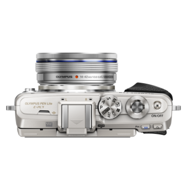 Цифровая системная фотокамера OLYMPUS E-PL7 Kit (14-42) Silver/Silver